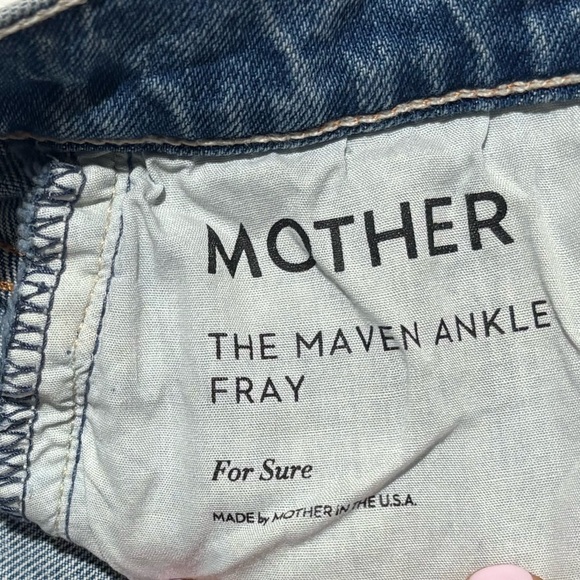 Mother Denim, The Maven Ankle Fray, Size 27 - Picture 2 of 4